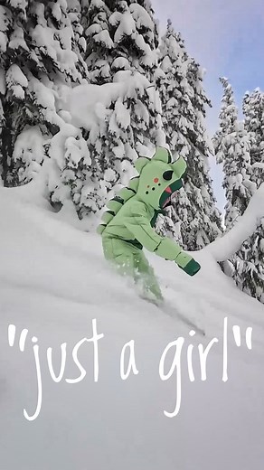 Another day riding with our daughter means another day blown away by her stoke for snowboarding and the positive vibe she brings to each and every day. ❤️ It’s no secret that we love riding pow but many people don’t understand just how hard it is to snowboard in powder and it’s even more difficult in the trees but that’s where the secret stashes are found days after the main slopes are skied out and groomed over and it’s one of our favorite places to spend our time riding sideways! Snowsuit by @