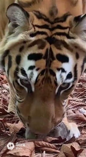 Crazy 🤯 Tiger help a baby rabbit 😱😱😱 #shorts