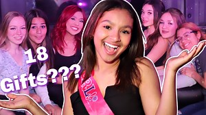 179K views · 9.3K reactions | It is Ariana's 18th birthday and we surprise her with 18 gifts for her 18th birthday. Somehow we lose count along the way because she starts having so much fun! She had an amazing birthday party and a very special day. | Crazy Pieces | Facebook