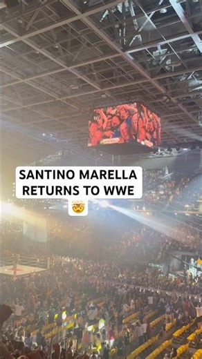 SANTINO MARELLA RETURNS TO WWE 🤯