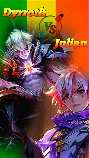 Julian vs Dyrroth #shorts #shortsvideo #trending #mlbb