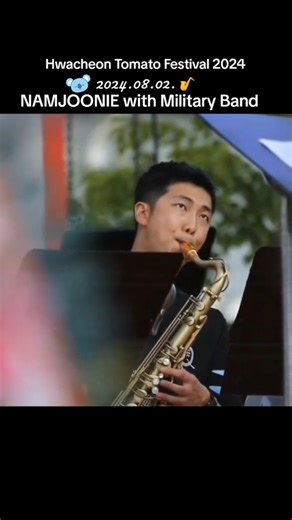 Hwacheon Tomato Festival with Namjoon and Military Band