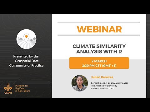 Webinar - Climate Similarity Analysis with R