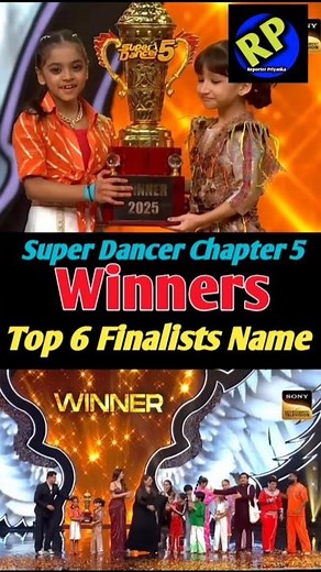Super Dancer Chapter 5 winners & top 6 finalists announced || who are the winners & finalists