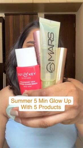 Easy Summer Glow Up Makeup Using 5 Products #shorts #Makeup #SimpleMakeup #NykaaTV#MakeupTutorial