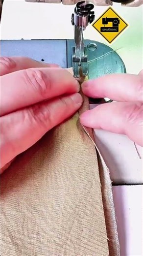 Tips for sewing a double-sided slit hem