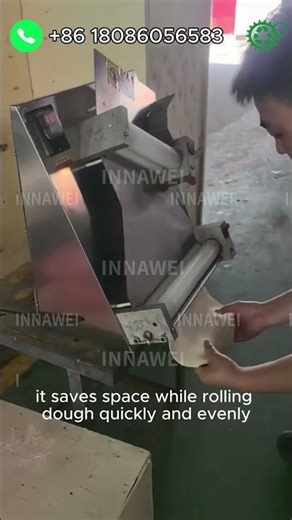 Electric Dough Sheeter Machine | Compact Design for Bakery Pastry Pizza Croissant