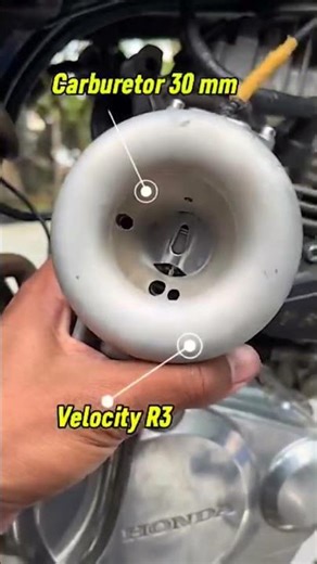 30mm Carb Upgrade: Velocity Stack Install #viralchallenge