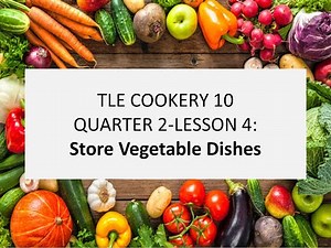 TLE COOKERY 10- Q2-TOPIC1 -LESSON 5
