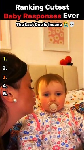 Ranking Cutest Baby Responses Ever Insane Edition #babyfirstwords #babieswithattitude #cutebabies