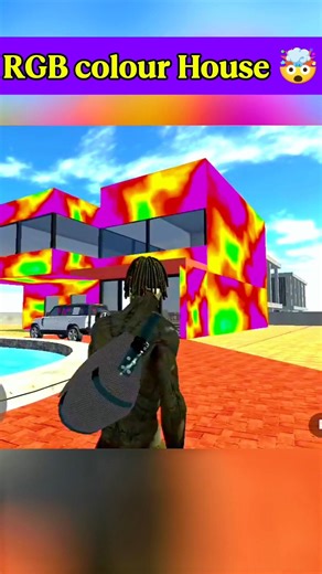 RGB House Colour Challenge 😱 | Indian Bike 3D Game Viral Gameplay