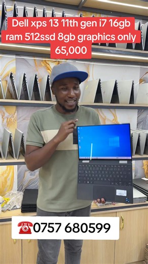 💻 Dell XPS 13 9370 2-in-1 ✅ Intel Core i7 11th Generation Processor ✅ Up to 4.5GHz Turbo Speed ✅ 16GB LPDDR4X RAM ✅ 512GB NVMe SSD Storage ✅ Intel Iris Xe Graphics ✅ 13.3” 2K Touchscreen Display ✅ x360 Convertible Design ✅ Foldable into Tablet Mode ✅ Ultra-Slim Premium Aluminum Build ✅ Edge-to-Edge InfinityEdge Display ✅ Super Sleek & Lightweight Design ✅ Small in Size, Beast in Performance 🚀 ✅ Backlit Keyboard ✅ Thunderbolt USB Type-C Connectivity ✅ Wi-Fi 6 & Bluetooth Enabled ✅ Smooth Heavy 