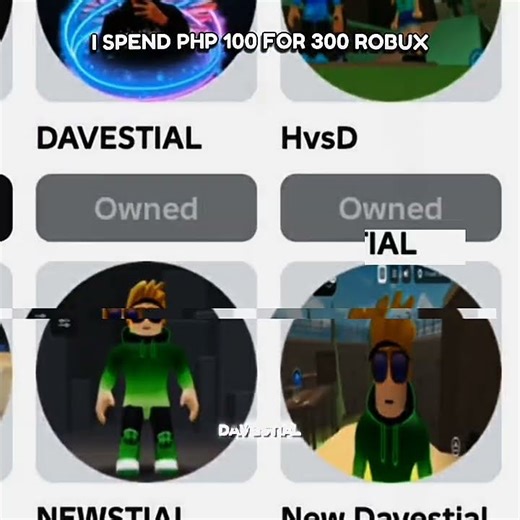 I spend 100 php for 300 robux ☠️ | Roblox