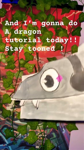 Soon a dragon tutorial! #shortsfeed #dragonpuppets #fyp #viral