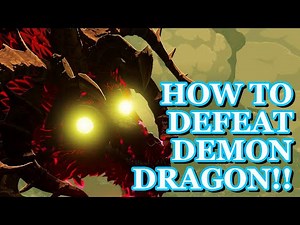 TOTK - Defeating The Demon Dragon!!