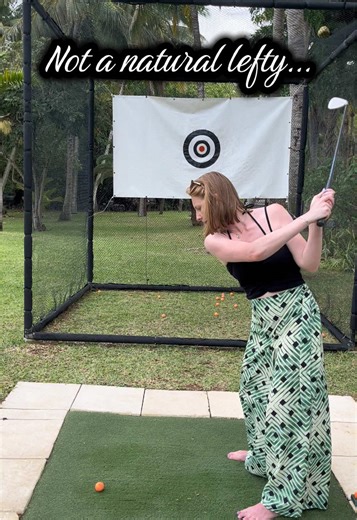 Challenging My Left Handed Golf Skills