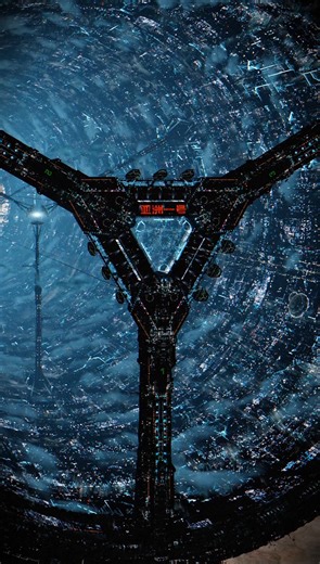 6.9K views · 127 reactions | 3D artist Rui Huang created a stunning futuristic city hovering in space above Jupiter, inspired by the sci-fi novel The Three-Body Problem and its Netflix adaptation. Watch this Blender magic: https://80.lv/articles/check-out-this-futuristic-city-hanging-above-jupiter-made-in-blender | 80 Level | Facebook