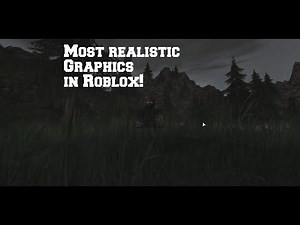 Realistic Graphics in Roblox - Dark Rainy Forest [Showcase]