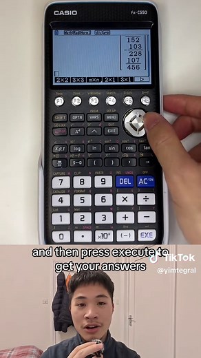 A-Level Maths: Solving Simultaneous Equations with Matrices