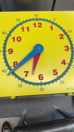 Let’s learn about time! 3rd grade #teachertip #teachersoftiktok #thirdgradeteacher #thirdgrade