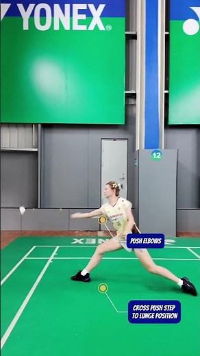 slowmotion analysis badminton forehand drive