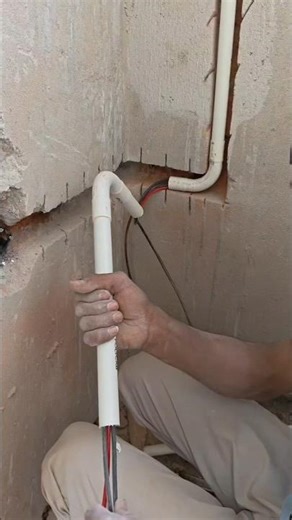 Electric Conduit Pipe Fitting Tutorial & Sahi Level #lightfitting #conduitpipe #conduitfitting #like