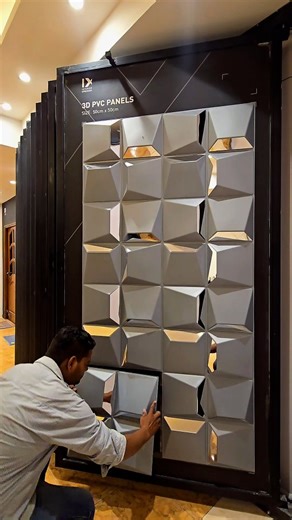 Interior Xpression | ✨ 3D PVC Mirror Panels – The Trend Everyone is Talking About ✨ Walls and ceilings have become more than just surfaces—they’re design... | Instagram