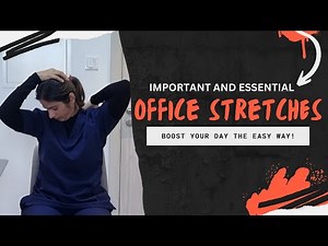Important and Essential Ergonomic Office Stretches: Boost Your Day the Easy Way! Physio Recommended