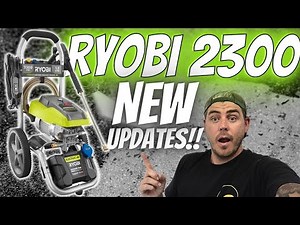 Ryobi 2300psi Electric Pressure Washer NEW UPGRADES! | Power Washer