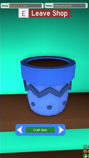 I got the BLUE planter in Bee Swarm Simulator