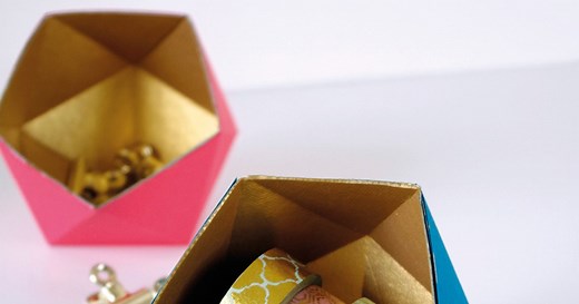 Fabriquer un vide poche en origami