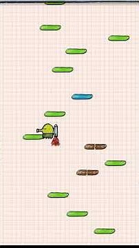 Doodle Jump Game |Fun Jumping Adventure Gameplay 2 #viral #shortsfeed #games #shortsvideo #shorts
