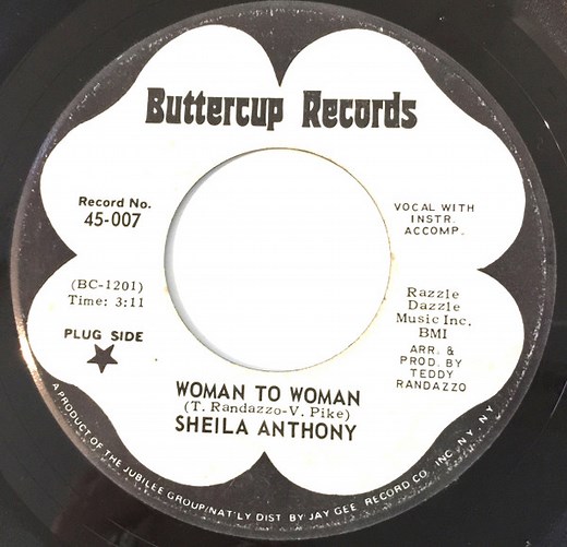 Sheila Anthony - Woman To Woman / Livin' In Love
