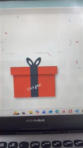Birthday Wishes Using HTML, CSS & JavaScript | #shorts