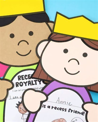 Recess is an exciting part of the day for little learners, but without clear expectations, it can quickly turn into chaos! The Recess Queen craft serves as the perfect springboard for teaching essential recess routines and procedures, while making connections and becoming recess royalty! Drop the word RECESS in the comments to grab the craft for 25% off today only! Head to my stories to see my little guy’s Recess King! #backtoschool #back2school #firstdayofschool #firstdayofpreschool #firstdayof