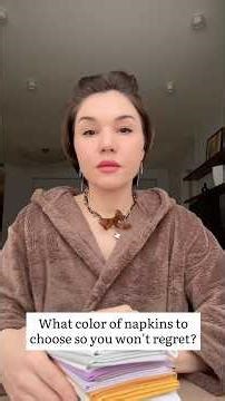 How to Choose the Right Napkin Color