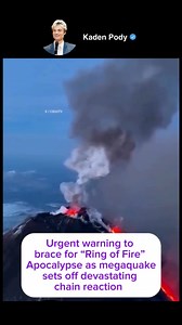 1.5M views · 12K reactions | A megaquake just rocked Russia’s coast—but it may trigger volcanic eruptions across the Ring of Fire. Jesus warned of earthquakes in diverse places…Is prophecy unfolding before our eyes? | Kaden Pody | Facebook