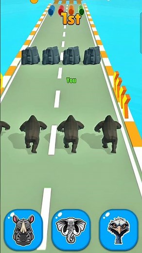Animal Racing || 3D Running Games🎮 || Android Gameplay
