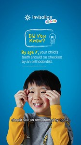We all want our kids to love their smiles. Invisalign First™ clear aligners are designed just for growing children, delivering predictable results and a positive experience. 😁 | Invisalign