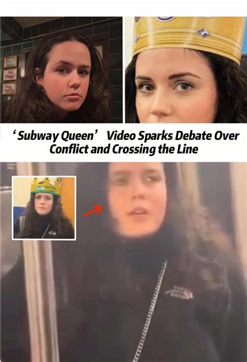 ‘Subway Queen’ Video Sparks Debate Over Conflict and Crossing the Line” #news #foryou #usa #subwayqueen #subway