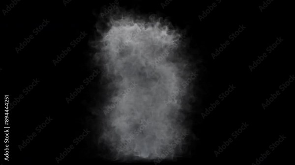 Whirlwind VFX This stock motion graphics video shows a whirlwind progressing and dissipating on an alpha channel background.