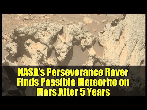 NASA’s Perseverance Rover Finds Possible Meteorite on Mars After 5 Years