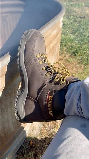 New CATERPILLAR Steel Toe Boots | Built for Work and Style