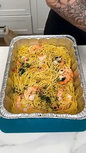 This Garlic Butter Shrimp Pasta is an all time favorite! Joey shares his delicious version of garlic butter shrimp pasta that he’s making for the family | Family Style Cooking