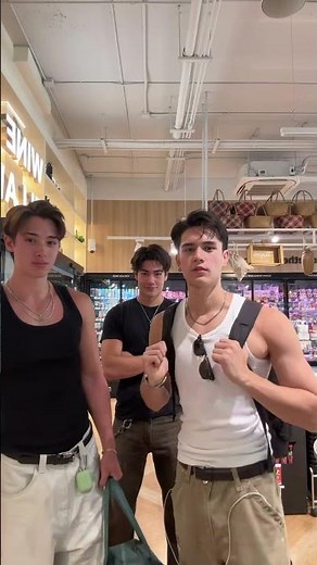 Cute & Muscular Duo Singing and Dancing in Super Market of Friendship -jamieewanputnam