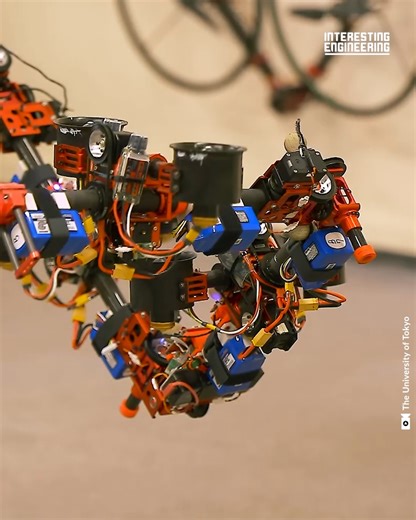 93K views · 1.5K reactions | In Tokyo, engineer Moju Zhao has developed a transformative drone, named DRAGON, that can change its shape mid-flight to navigate tight spaces. | Interesting Engineering | Facebook