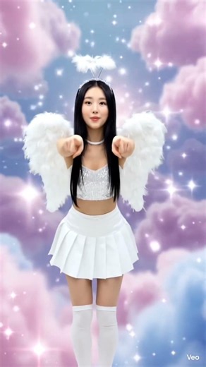 Dancing in the clouds! ☁️👼✨ #Shorts
