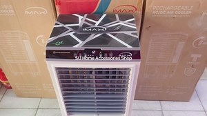 #ImaxမှImaxဆိုသူတွေပစ္စည်းပြန်ရောက်ပါပြီရှင် #Instockပါနော် 💁‍♀️ #ဈေးကတော့တော်တော်တက်ပါတယ်ရှင် 😅 #Imaxတံဆိပ်ယိုးဒယားAcDcRechargeableAircooler မီးပျက်လည်းအသုံးပြုလို့ရတဲ့ iMAX AC/ DC Air cooler လေးနဲ့မိတ်ဆက်ပေးပါမယ်ရှင့် 12 hr timer ပါရှိပြီး Air flowကလည်း high/ medium/ low စိတ်ကြိုက်ထားလို့ရပါတယ် Lithium battery ဖြစ်ပြီးလေထွက်အား 80W ထိရှိပါတယ် High speed 4 hrs Medium speed 6 hrs Low speed 8 hrs ထိအသုံးခံပါတယ် Water tank capacity 20L ထိရှိပြီး left to right swing functionလည်းပါရှိပါတယ် Price -