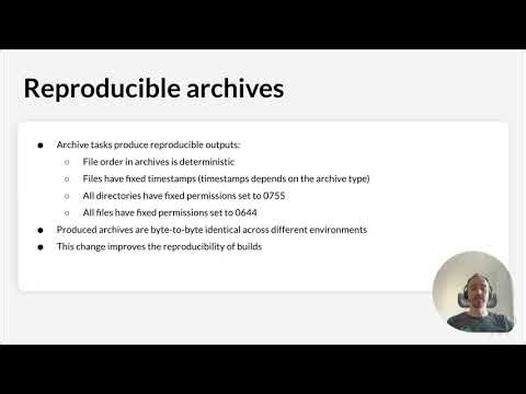 Gradle 9.0: Reproducible Archives by Default