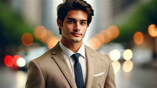 Ai Generated, Man, Model. Free Stock Video